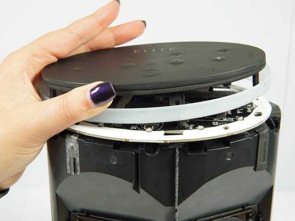 Pioneer Elite Smart Speaker F4 LED Light Ring/Button Panel Replacement, LED Light Ring/Button Panel: crwdns2935265:012crwdnd2935265:02crwdnd2935265:02crwdne2935265:0