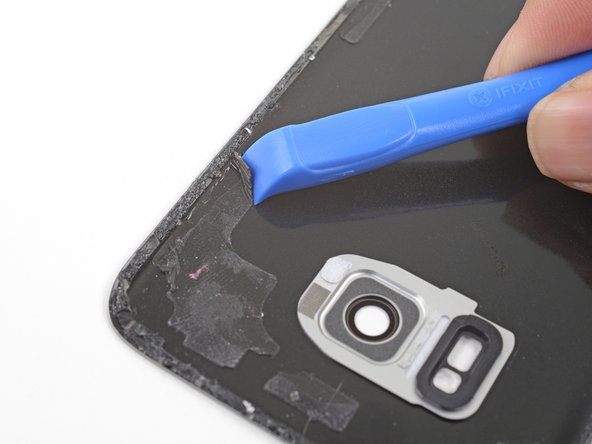 How To Replace Custom-cut Adhesive For Samsung Phones, Back cover support adhesive: step 9, image 3 of 3