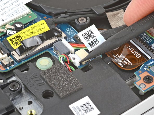 HP EliteBook 840 Aero G8 Speakers Replacement, Disconnect the speakers: crwdns2935265:08crwdnd2935265:02crwdnd2935265:03crwdne2935265:0