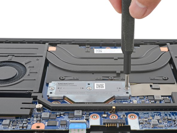 Lenovo ThinkPad P1 Gen 7 LPCAMM2 Memory Replacement, Secure the LPCAMM2: stap 0, afbeelding 3 van 3
