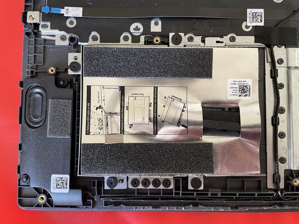 Dell Latitude 3510 Keyboard Replacement, Removal of fan, speakers and hard disk case: crwdns2935265:08crwdnd2935265:02crwdnd2935265:03crwdne2935265:0