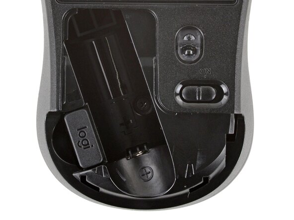 How to Open Your Logitech M185 Wireless Mouse, Remove the case screw: crwdns2935265:04crwdnd2935265:02crwdnd2935265:02crwdne2935265:0