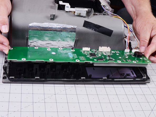 LG Refrigerator LFX25973 Display Board Replacement, Remove the display board: crwdns2935265:016crwdnd2935265:02crwdnd2935265:03crwdne2935265:0