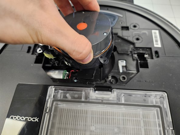 Roborock S7: Laser Distance Sensor Replacement, Removing the LDS.: crwdns2935265:05crwdnd2935265:03crwdnd2935265:03crwdne2935265:0