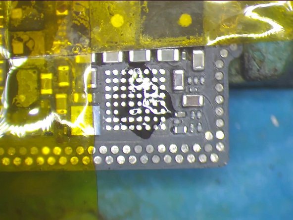 Repair tricks for desoldering & soldering of iPhone X charging IC