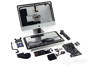 Smontaggio iMac Intel Retina 4K 21.5" 2017