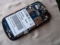 Disassembling ZTE Racer II Phone