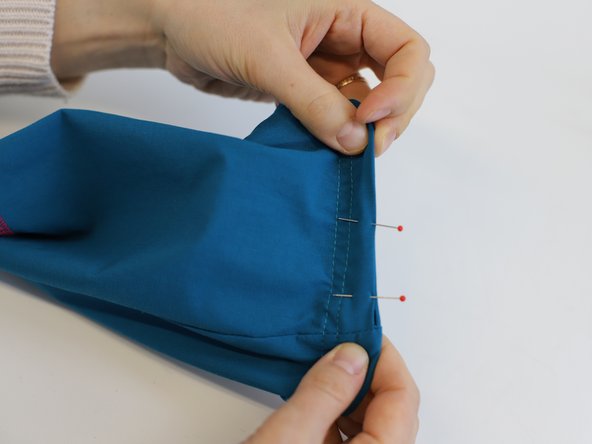 How to repair a trouser/cuff hem (without shortening), Sew the repair: crwdns2935265:03crwdnd2935265:02crwdnd2935265:03crwdne2935265:0