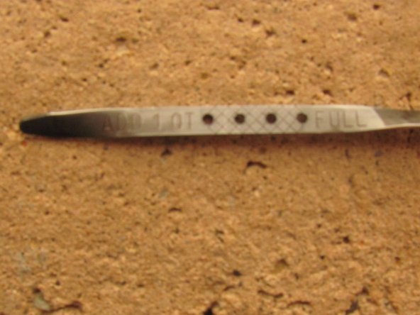 1997-2003 Chevrolet Malibu Fluid Check, Engine Oil: crwdns2935265:03crwdnd2935265:03crwdnd2935265:03crwdne2935265:0