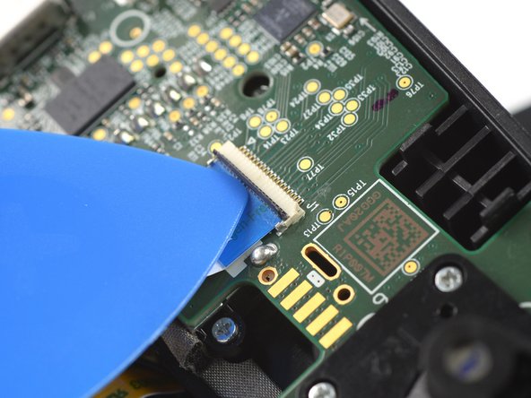 Backbone One Right Mainboard Replacement, Open the interconnect cable ZIF connector: crwdns2935265:04crwdnd2935265:03crwdnd2935265:03crwdne2935265:0