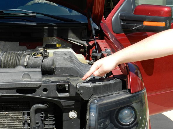 2009-2014 Ford F-150 Headlight Replacement: step 4, image 2 of 3