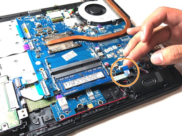 HP 15-AF131DX Trackpad Button Circuit Board Replacement: crwdns2935265:08crwdnd2935265:02crwdnd2935265:02crwdne2935265:0