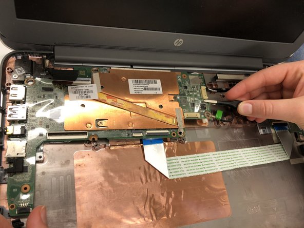 HP Chromebook  14-x013dx Motherboard Replacement: step 11, image 2 of 3