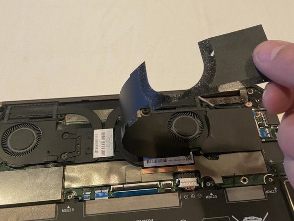 HP Spectre x360 13-aw0xxx Motherboard Replacement, Fan Assembly: crwdns2935265:04crwdnd2935265:03crwdnd2935265:03crwdne2935265:0