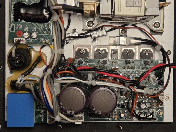 REL T3 Main Amplifier Capacitors Replacement: step 22, image 2 of 2