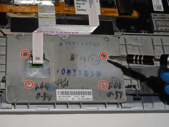 Lenovo ThinkPad X1 Yoga 2nd Generation Trackpad Replacement, Trackpad: step 10, image 2 of 2