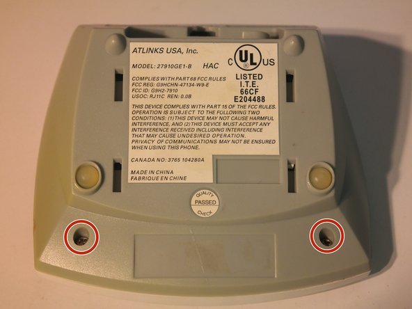 GE 27990G3 Cordless Phone Teardown: crwdns2935265:015crwdnd2935265:02crwdnd2935265:02crwdne2935265:0