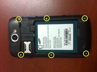 Samsung Galaxy W SGH-T679M Front Glass/Digitizer Replacement