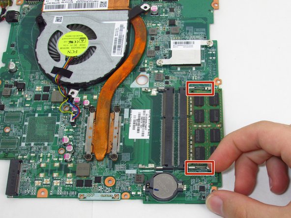 HP Pavilion 15-p046nr RAM Replacement, RAM: step 14, image 2 of 3
