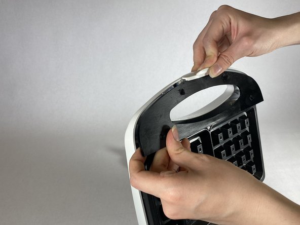 Kitchen Gourmet Waffle Maker Release Latch Spring Replacement: step 9, image 3 of 3