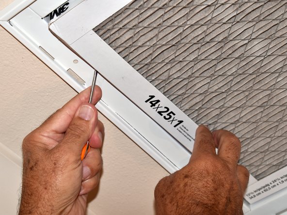 Home Air Conditioning Filter Replacement: step 4, image 1 of 2