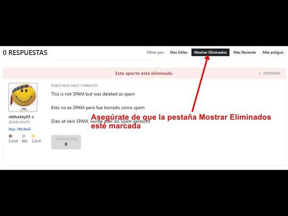 Correcting Erroneous Spam Decisions: step 3, image 2 of 3