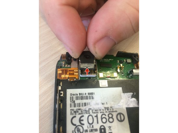 Blackberry Torch 9800 Replacing rear camera: step 4, image 2 of 2