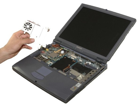 Sony VAIO PCG-933A Fan Replacement: crwdns2935265:013crwdnd2935265:02crwdnd2935265:02crwdne2935265:0