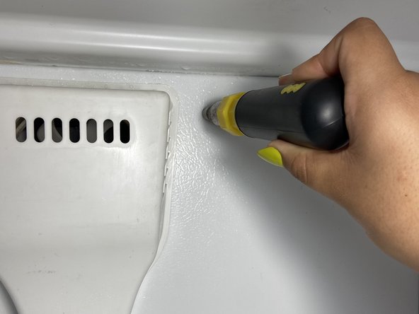 How to Repair Maytag MRT311FFFE Frozen Ventilation System: step 3, image 2 of 2