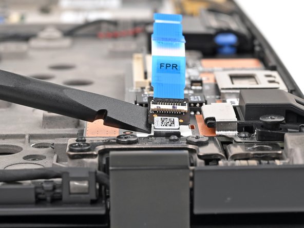 Lenovo ThinkPad T16 Gen 3 I/O Board Replacement, Lift the fingerprint reader PCB: stap 0, afbeelding 2 van 2