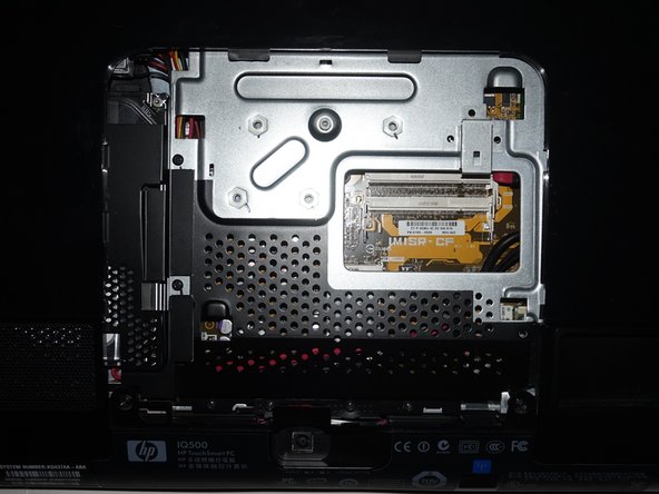 Full method - HP Touchsmart IQ506 CMOS Battery Replacement, Remove the stand: crwdns2935265:06crwdnd2935265:03crwdnd2935265:03crwdne2935265:0