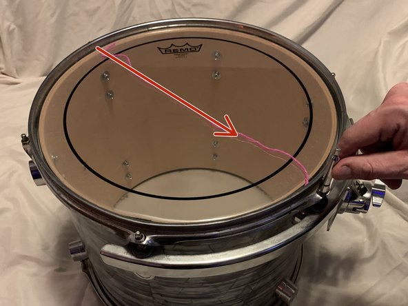 Drum Head Replacement: 5 단계, 이미지 3개 중 2개