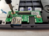 Asus VivoBook E203MA-TBCL432B Headphone Jack and USB Port Replacement