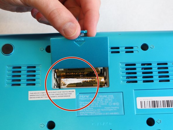 iHome iH3L Batteries Replacement: crwdns2935265:03crwdnd2935265:01crwdnd2935265:02crwdne2935265:0