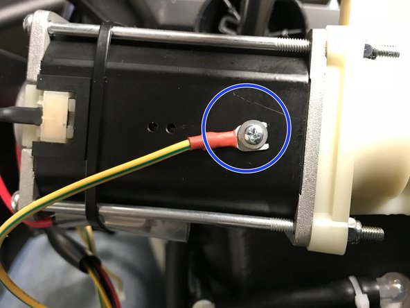 IT-8800 -8500 Footrest Disassembly: шаг 11, изображение 2 из 2