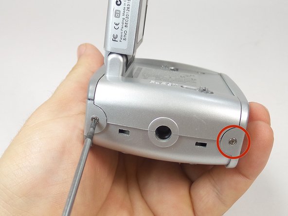 Aiptek Pocket DVII 1.3M LCD  Memory Ejecting Assembly Replacement: step 5, image 2 of 2