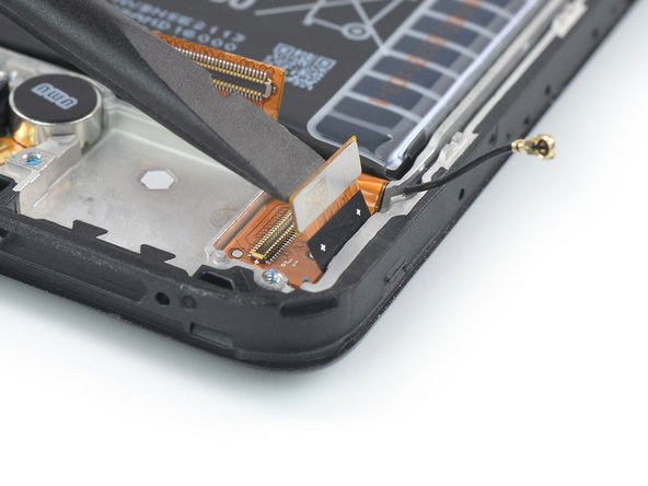 Xiaomi Redmi Note 11 Pro Screen Replacement, Disconnect the display cable: crwdns2935265:026crwdnd2935265:02crwdnd2935265:02crwdne2935265:0