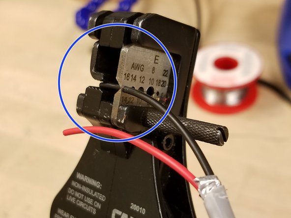 Autosampler Node Assembly (For New Version), Preparing 2-pin amphenol battery box connector: step 7, image 2 of 2