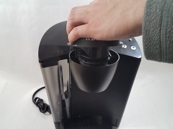 Keurig K55 Lid Spring Replacement: step 3, image 2 of 3