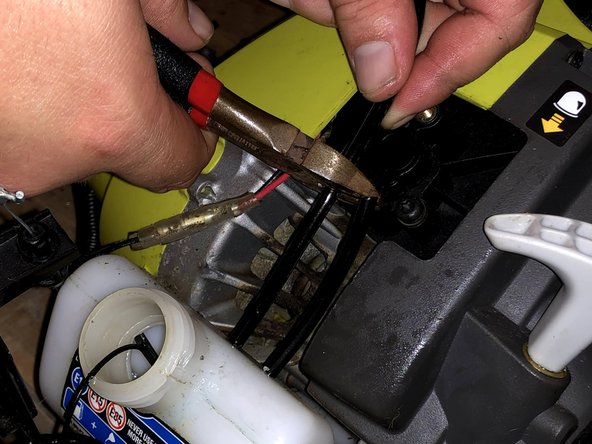 Cut the line to an appropriate length as shown in Picture 3.