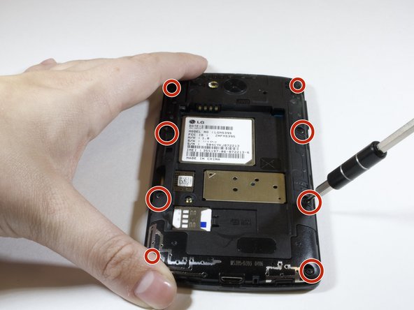 LG Optimus F60 Front Camera Replacement, Front Camera: crwdns2935265:03crwdnd2935265:02crwdnd2935265:02crwdne2935265:0