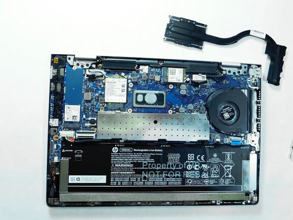 HP EliteBook x360 830 G6 Motherboard Replacement, Cooling System: crwdns2935265:014crwdnd2935265:03crwdnd2935265:03crwdne2935265:0