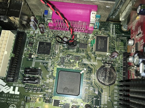 Dell Optiplex GX620 Motherboard  Replacement, Remove the three cables: stap 0, afbeelding 2 van 2