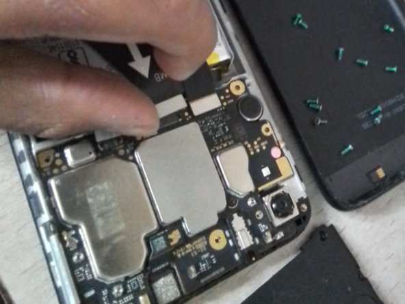 Xiaomi Redmi 7A Teardown, Remove the bridge connection: crwdns2935265:06crwdnd2935265:02crwdnd2935265:03crwdne2935265:0