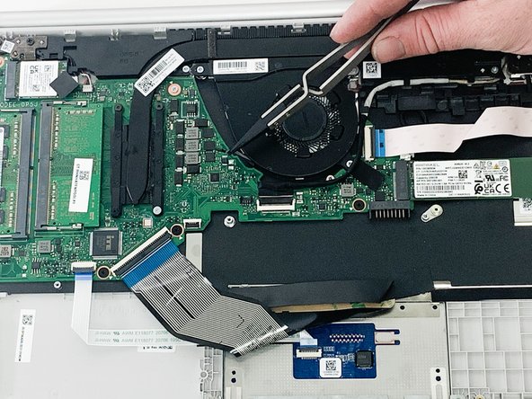 HP 15-ef2025nr Fan Replacement, Fan: crwdns2935265:06crwdnd2935265:03crwdnd2935265:03crwdne2935265:0