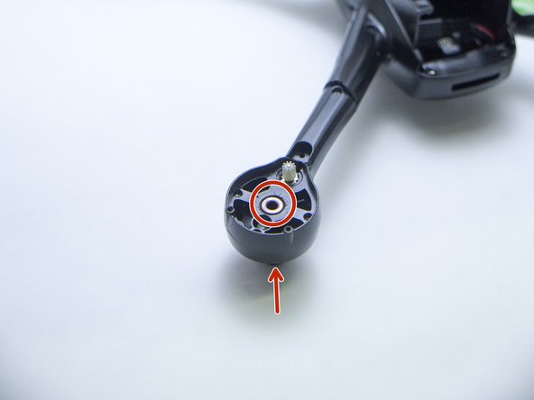 Helicute Petrel H820HC (Drone) Disassembly, Removing the gears: step 5, image 3 of 3