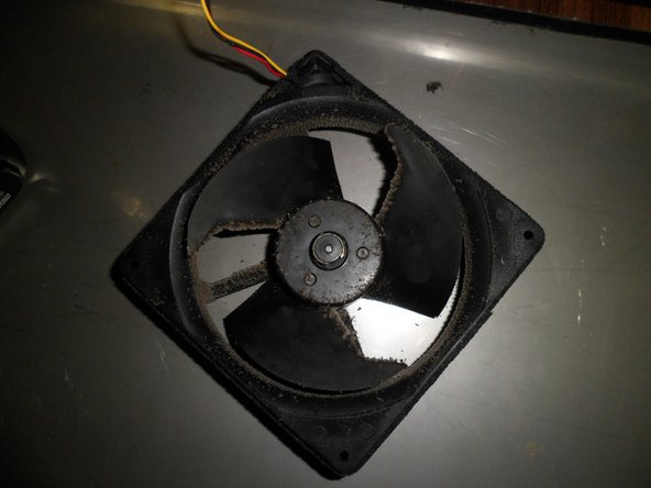 Panasonic NR B 53 V1  Refrigerator ventilator / fan cleaning: step 6, image 2 of 3