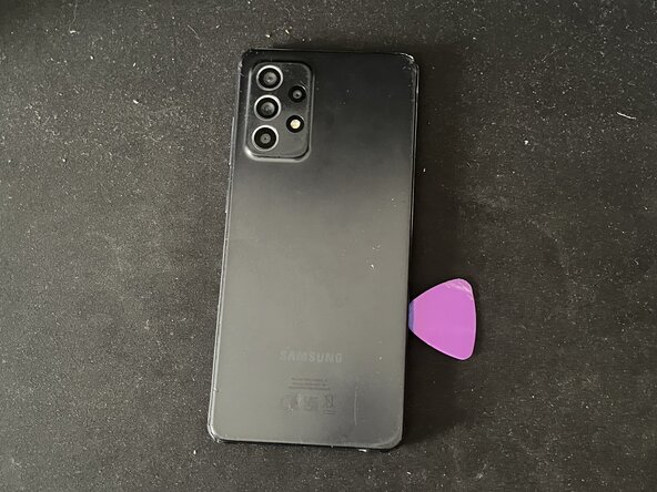 Samsung Galaxy A52s Back cover Replacement, Opening the phone: crwdns2935265:02crwdnd2935265:02crwdnd2935265:03crwdne2935265:0