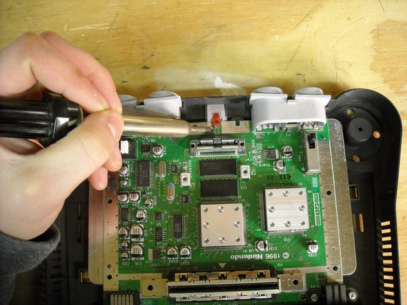 Nintendo 64 LED status light replacement