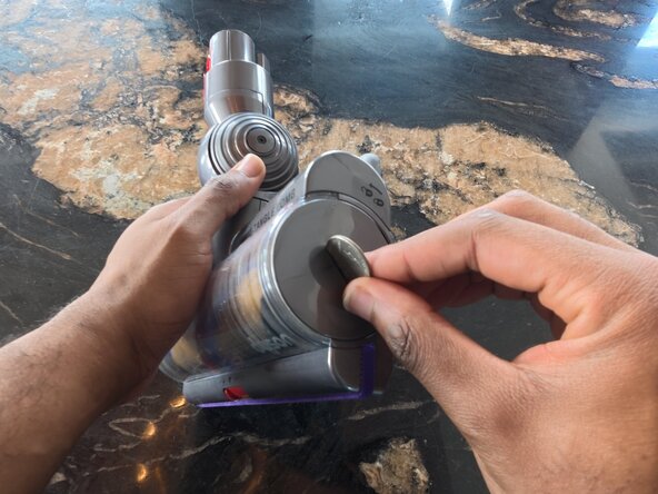 Dyson V15 Detect Head Brush Bar Replacement: step 7, image 1 of 2